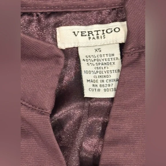 Vertigo Paris Dusty Purple Blazer - Picture 2 of 13